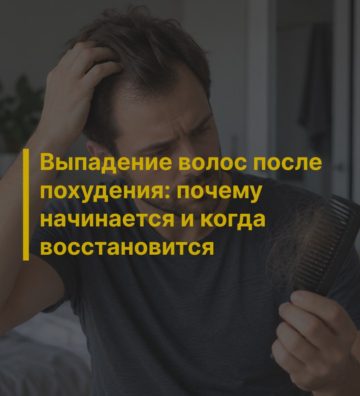 Выпадение волос после похудения: почему начинается и когда восстановится
